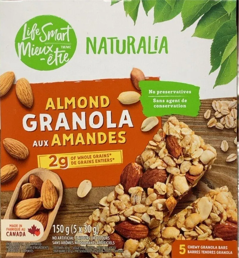 Granola aux amandes