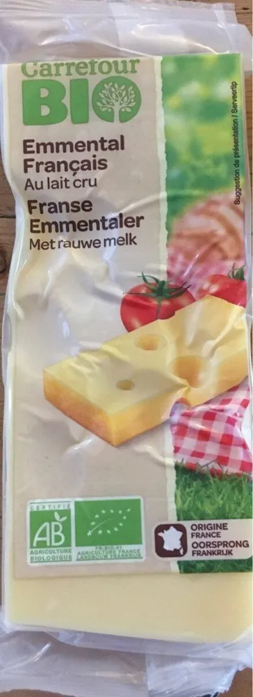Emmental au lait cru
