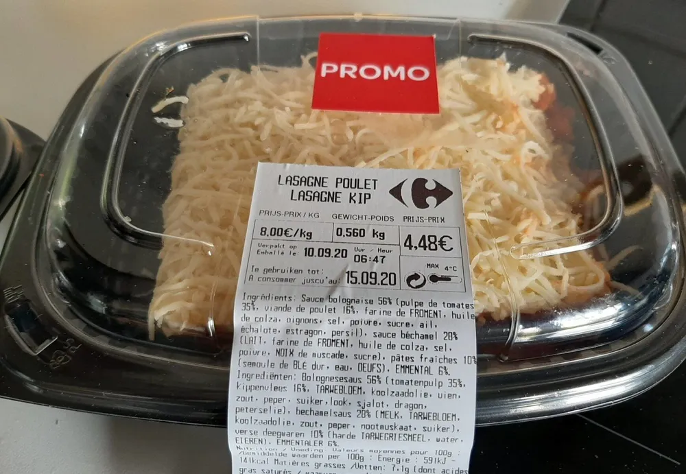 Lasagne poulet