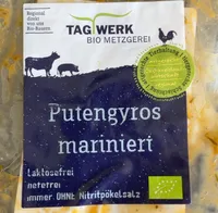 Puten-Gyros mariniert