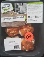 6 Paupiettes de dinde orloff
