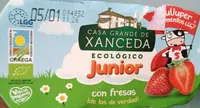 Yogurt ecológico de fresa