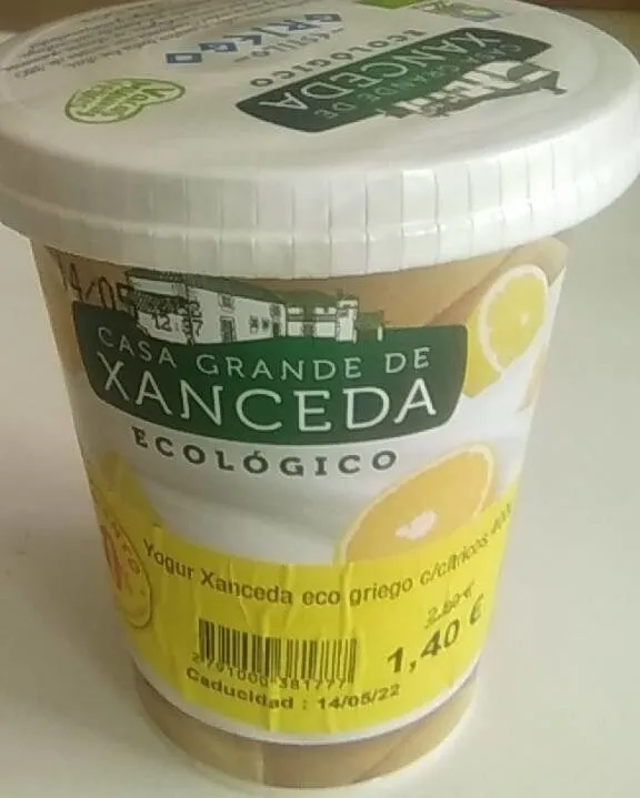 Yogur xanceda eco griego