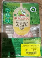 Saucisson de table