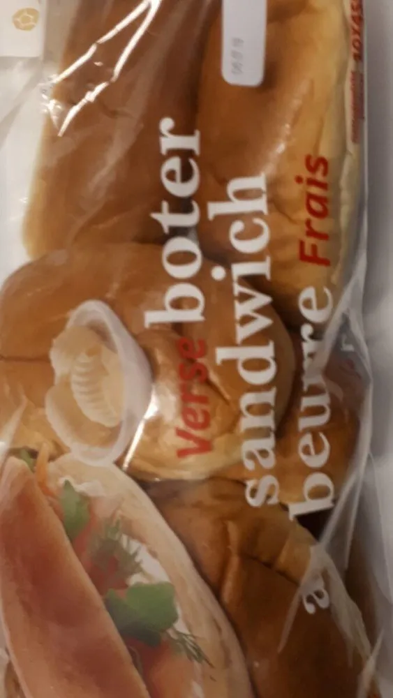 Sandwich au beurre frais