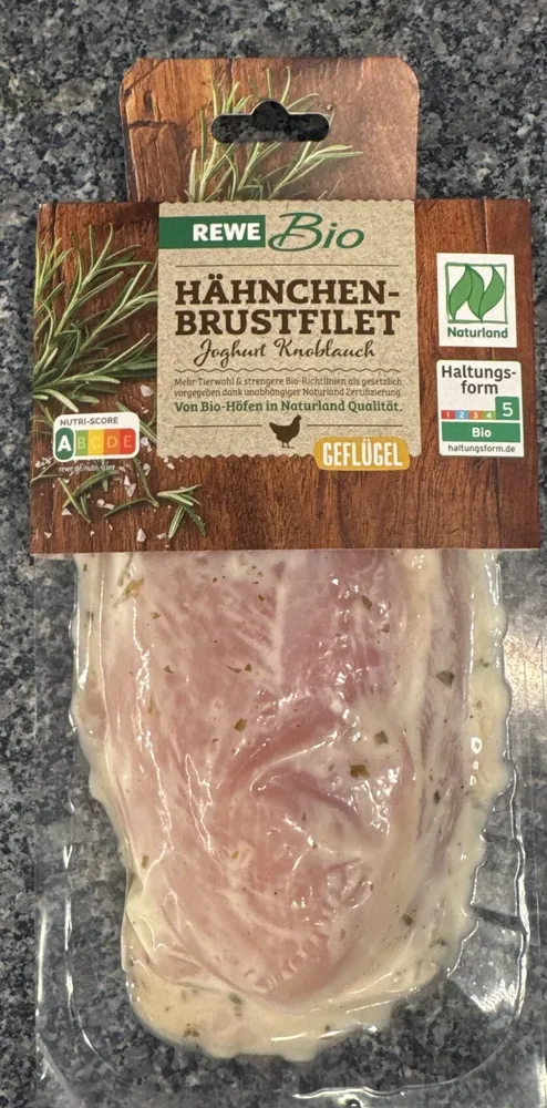 Hähnchenbrustfilet Joghurt Knoblauch