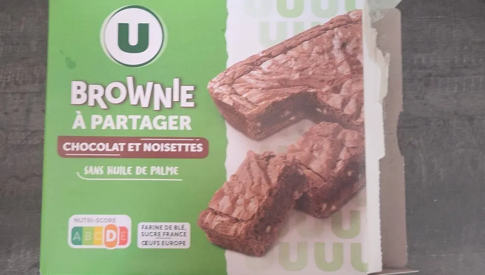 Brownie Chocolat et Noisettes