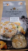 Risotto Carnaroli Reis mit Kürbisblüten