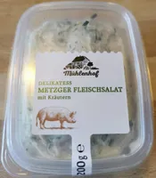 Deliaktes Metzger Fleischsalat mit Kräutern