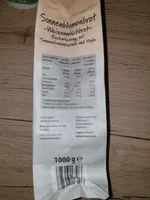 Sonnenblumenbrot -Weizenmischbrot- Backmischung mit Sonnenblumenkernen und Hefe