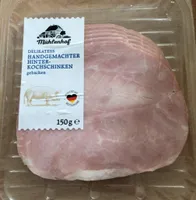 Delikatess Handgemachter Hinter-Kochschinken