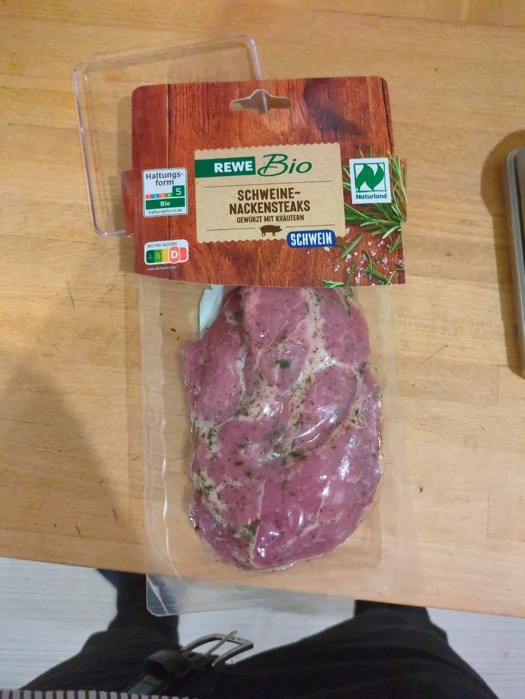 Schweine-Nackensteak