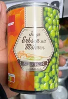 Erbsen und Möhren