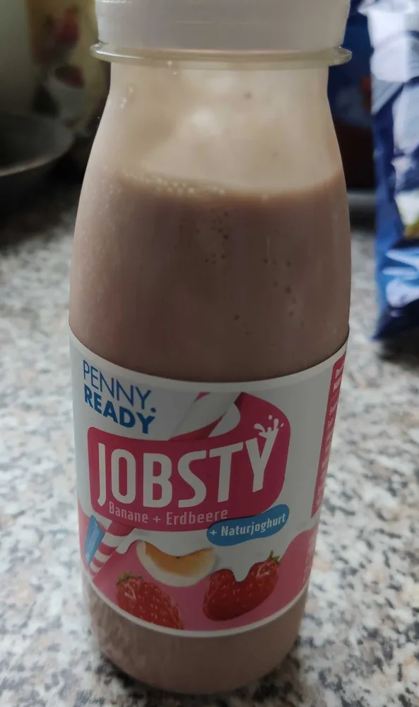 Jobsty - Banane + Erdbeere