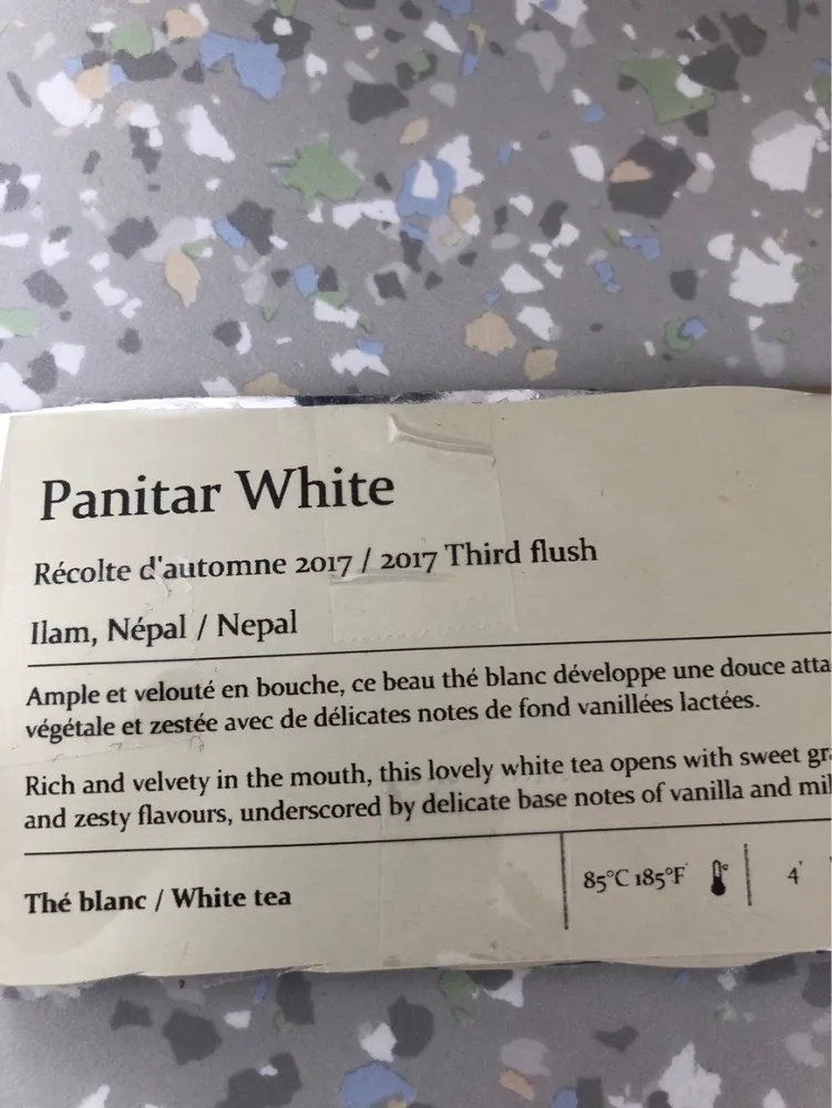 The panitar white