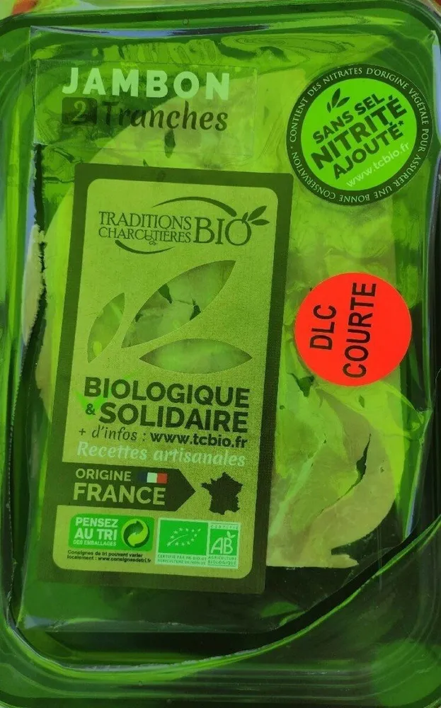 Jambon 2 tranches