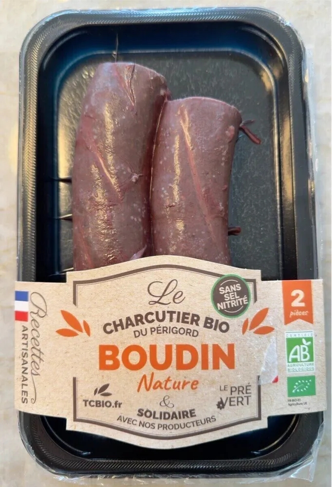 Boudin noir nature