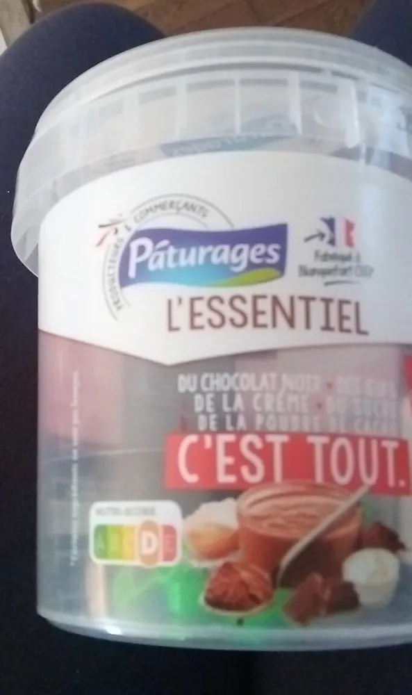 L'essentiel mousse au chocolat noir