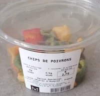 CHIPS DE POIVRONS