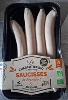 Saucisses de francfort LE PRE VERT