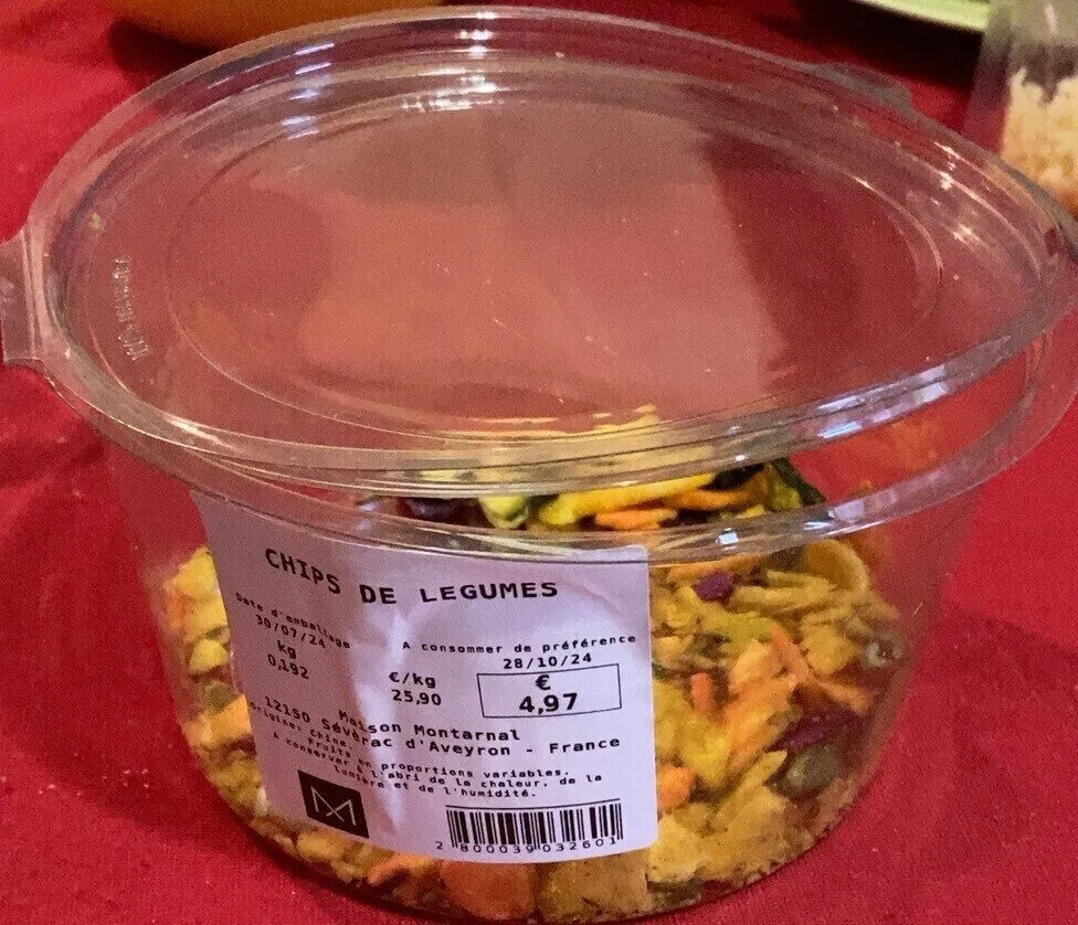 Chips de legume