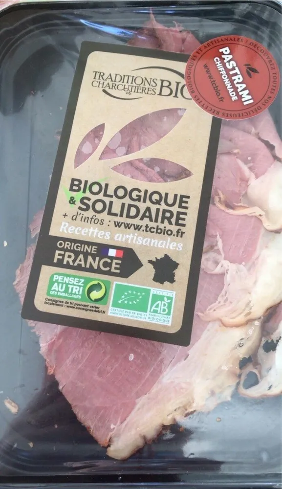 Pastrami chiffonade
