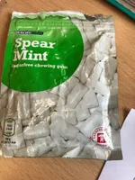 Chewing gum spearmint