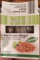 Barretta di chia e di sesamo