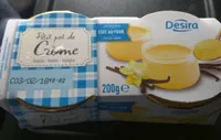 Petit pot de crème vanille