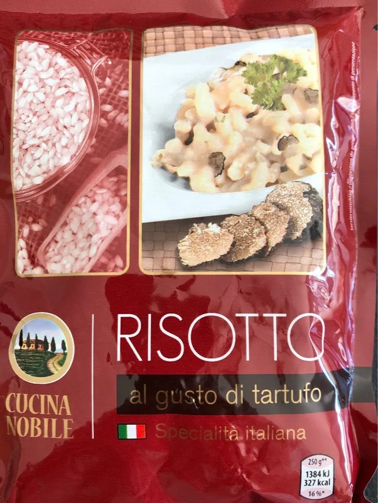 Risotto al gusto di tartufo