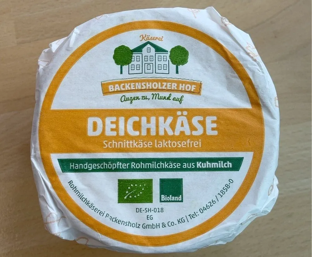 Deichkäse Schnittkäse laktosefrei