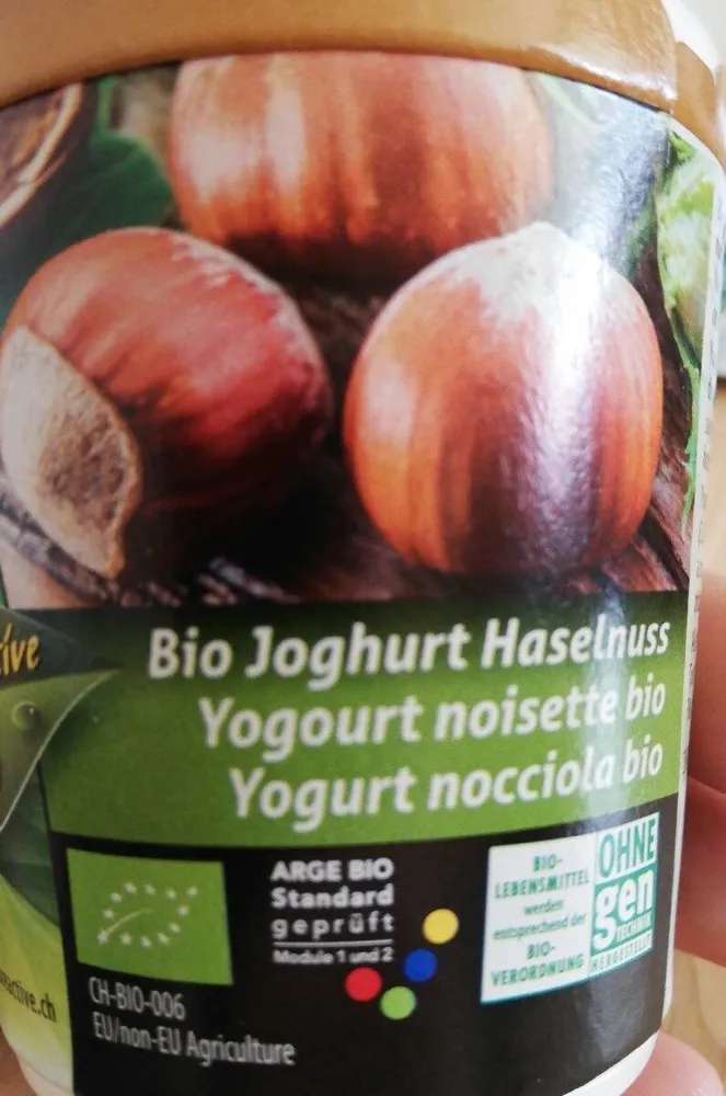 Yoghourt noisette bio