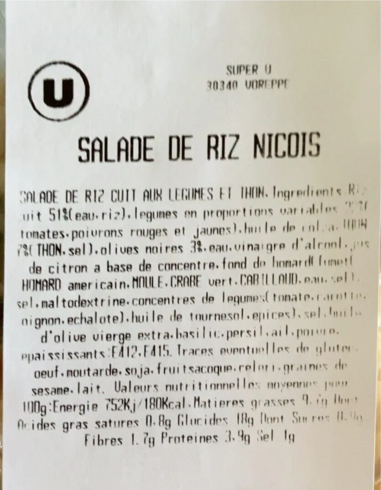 Salade de riz