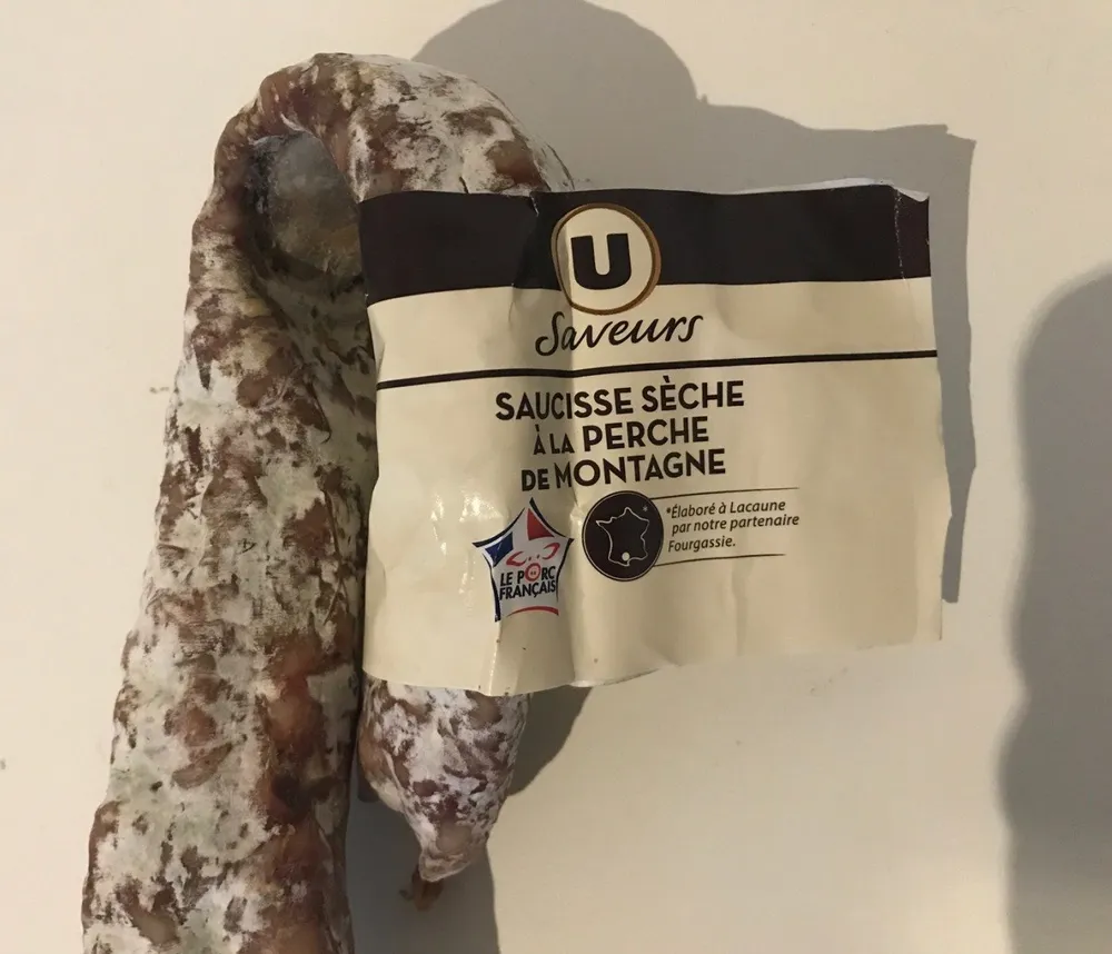 Saucisse sèche à la perche de montagne