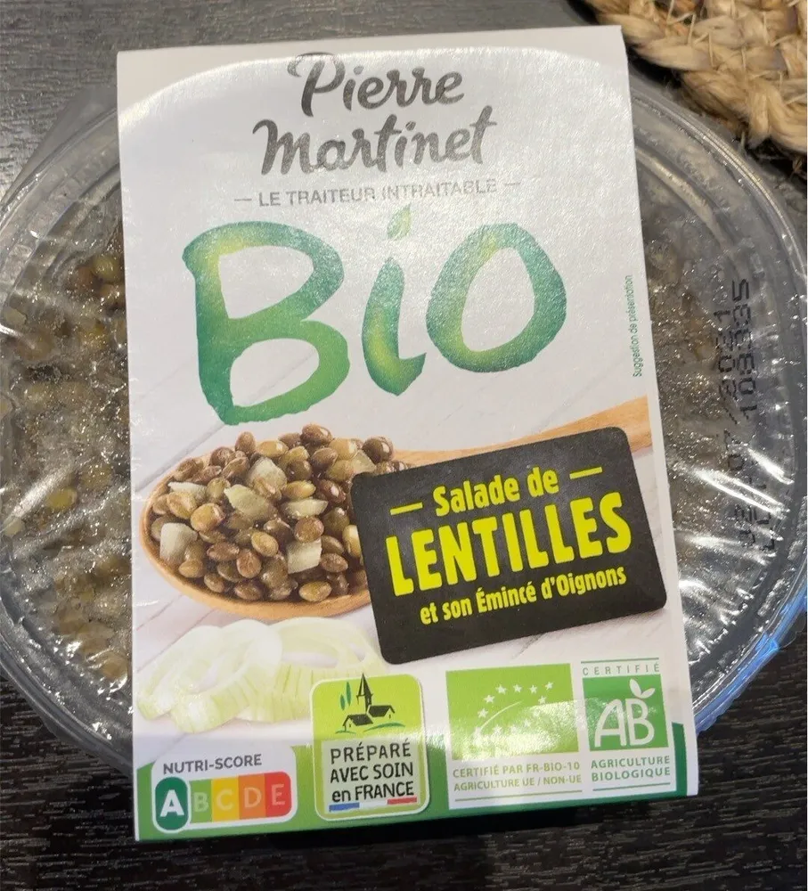 Salade de lentilles