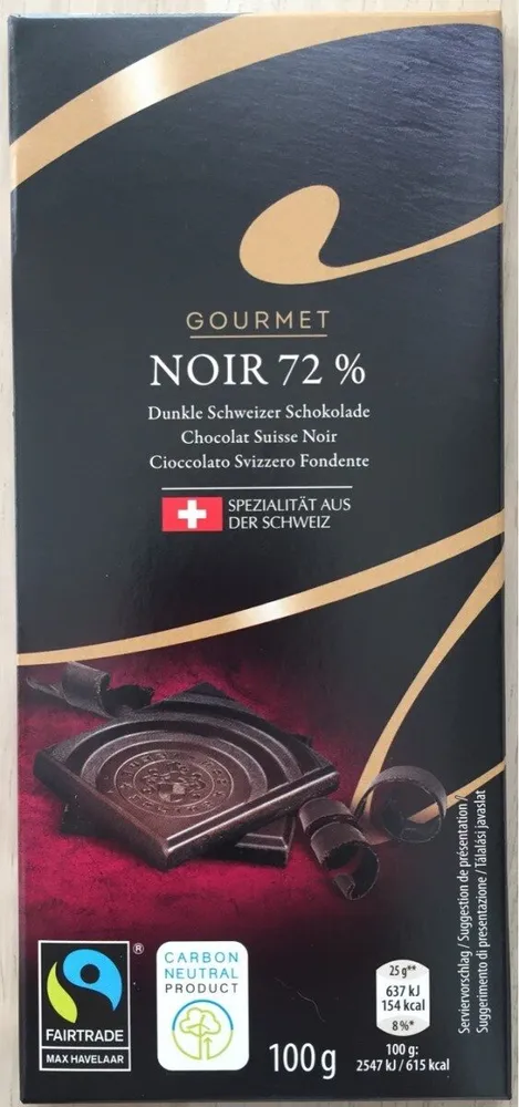 Gourmet - Noir 72%