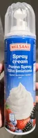 Spray cream panna spray