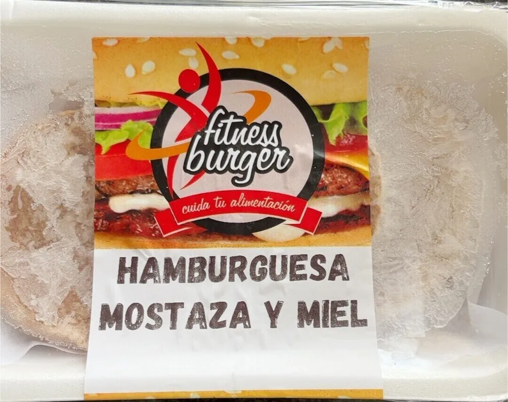 Hamburguesa mostaza y miel