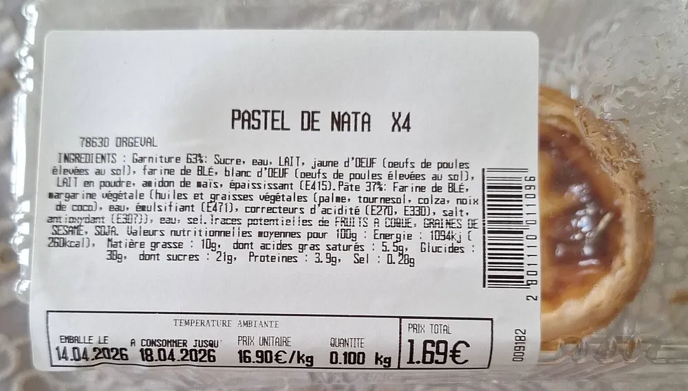 Pastel de nata
