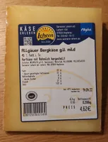 Allgäuer Bergkäse g.U. mild