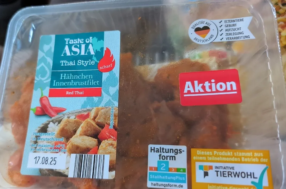 Chicken Breast Thai Style