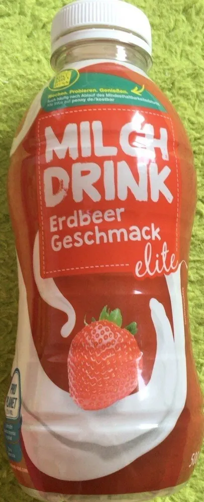 Milch Drink Erdbeer Geschmack