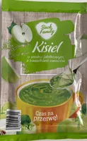 Kisiel o smaku owoców leśnych z kawałkami owoców