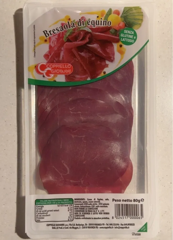Bresaola di equino