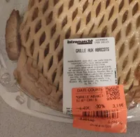 Grillé aux abricots