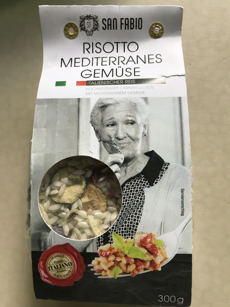 Risotto Mediterranes Gemüse