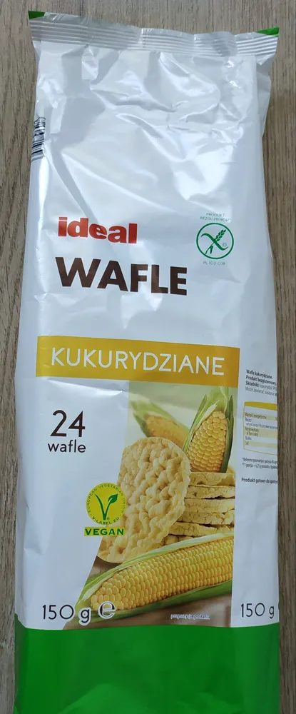 WAFLE KUKURYDZIANE