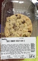 Cookie cranberry chocolat blanc