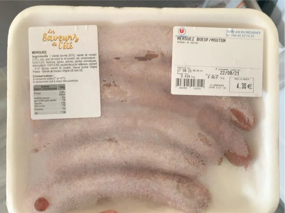 Merguez boeuf/mouton