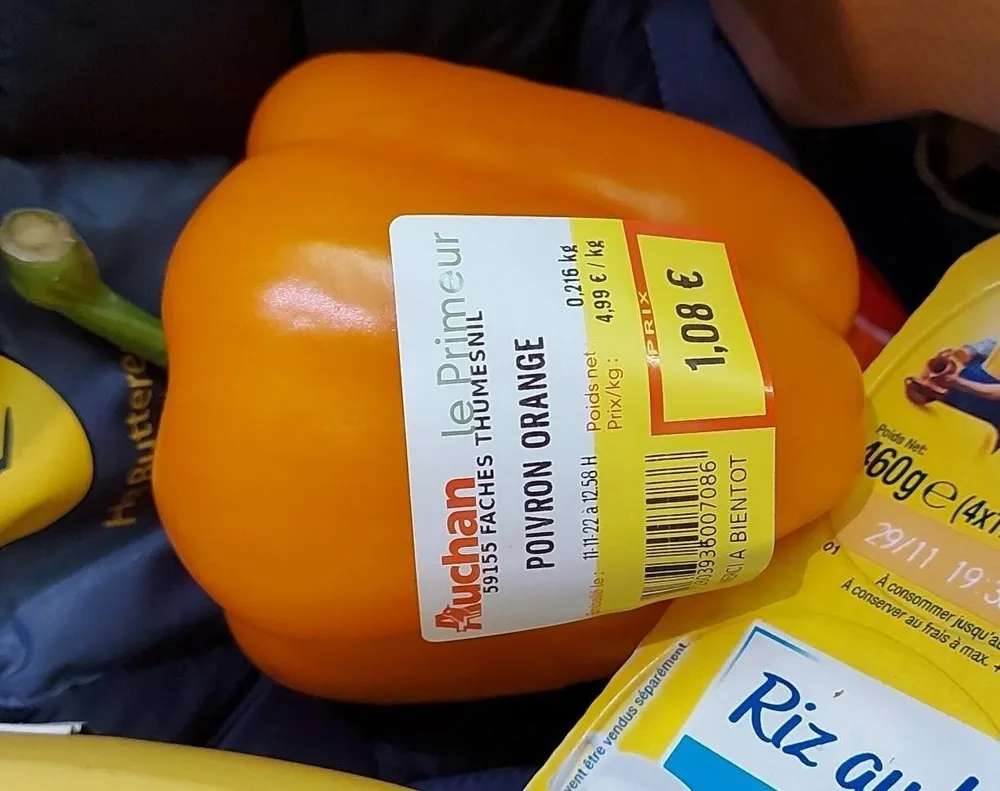 Poivron orange